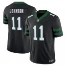 New York Jets #11 Jermaine Johnson Black Limited Stitched Jersey