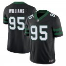 New York Jets #95 Quinnen Williams Black Limited Stitched Jersey