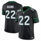 New York Jets #22 Tony Adams Black Limited Stitched Jersey