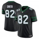 New York Jets #82 Arian Smith Black Limited Stitched Jersey