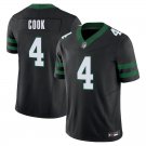 New York Jets #4 Brady Cook Black Limited Stitched Jersey