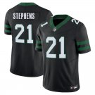 New York Jets #21 Brandon Stephens Black Limited Stitched Jersey