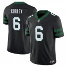 New York Jets #6 Malachi Corley Black Limited Stitched Jersey