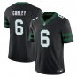 New York Jets #6 Malachi Corley Black Limited Stitched Jersey