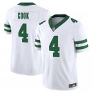 New York Jets #4 Brady Cook White Limited Stitched Jersey