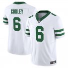 New York Jets #6 Malachi Corley White Limited Stitched Jersey