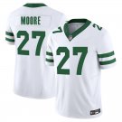 New York Jets #27 Malachi Moore White Limited Stitched Jersey
