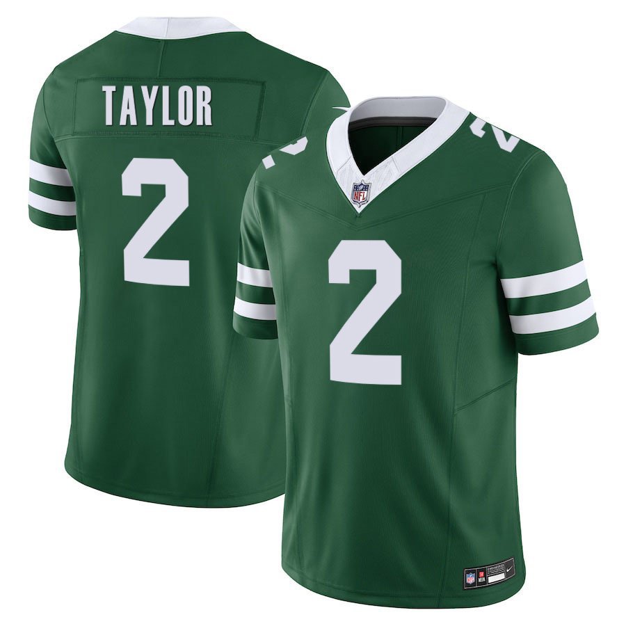 New York Jets #2 Tyrod Taylor Green Limited Stitched Jersey