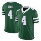 New York Jets #4 Brady Cook Green Limited Stitched Jersey