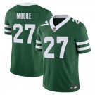 New York Jets #27 Malachi Moore Green Limited Stitched Jersey