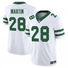 New York Jets #28 Curtis Martin White Limited Stitched Jersey