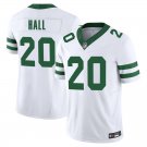 New York Jets #20 Breece Hall White Limited Stitched Jersey