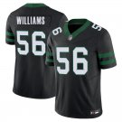 New York Jets #56 Quincy Williams Black Limited Stitched Jersey