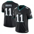 Philadelphia Eagles #11 A.J. Brown Black Limited Stitched Jersey