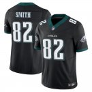 Philadelphia Eagles #82 Ainias Smith Black Limited Stitched Jersey