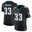Philadelphia Eagles #33 Cooper DeJean Black Limited Stitched Jersey