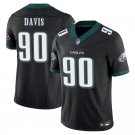 Philadelphia Eagles #90 Jordan Davis Black Limited Stitched Jersey