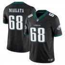 Philadelphia Eagles #68 Jordan Mailata Black Limited Stitched Jersey