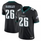 Philadelphia Eagles #26 Saquon Barkley Black Limited Stitched Jersey