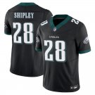Philadelphia Eagles #28 Will Shipley Black Limited Stitched Jersey