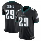 Philadelphia Eagles #29 A.J. Dillon Black Limited Stitched Jersey