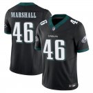 Philadelphia Eagles #46 Terrace Marshall Black Limited Stitched Jersey