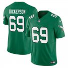 Philadelphia Eagles #69 Landon Dickerson Kelly Green Limited Stitched Jersey