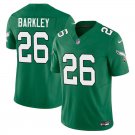 Philadelphia Eagles #26 Saquon Barkley Kelly Green Limited Stitched Jersey