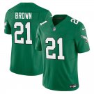 Philadelphia Eagles #21 Sydney Brown Kelly Green Limited Stitched Jersey
