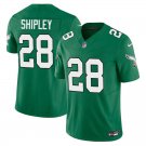 Philadelphia Eagles #28 Will Shipley Kelly Green Limited Stitched Jersey
