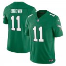 Philadelphia Eagles #11 A.J. Brown Kelly Green Limited Stitched Jersey