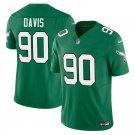 Philadelphia Eagles #90 Jordan Davis Kelly Green Limited Stitched Jersey