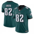 Philadelphia Eagles #82 Ainias Smith Midnight Green Limited Stitched Jersey