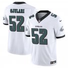 Philadelphia Eagles #52 Azeez Ojulari White Limited Stitched Jersey