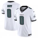 Philadelphia Eagles #0 Bryce Huff White Limited Stitched Jersey