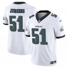 Philadelphia Eagles #51 Cam Jurgens White Limited Stitched Jersey