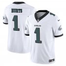Philadelphia Eagles #1 Jalen Hurts White Limited Stitched Jersey