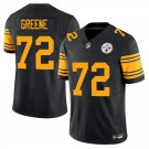 Pittsburgh Steelers #72 Joe Greene Black Yellow Limited Stitched Jersey