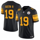 Pittsburgh Steelers #19 Calvin Austin III Black Yellow Limited Stitched Jersey