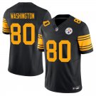 Pittsburgh Steelers #80 Darnell Washington Black Yellow Limited Stitched Jersey