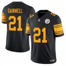 Pittsburgh Steelers #21 Kenneth Gainwell Black Yellow Limited Stitched Jersey