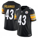 Pittsburgh Steelers #43 Troy Polamalu Black Limited Stitched Jersey