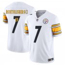 Pittsburgh Steelers #7 Ben Roethlisberger White Limited Stitched Jersey