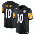 Pittsburgh Steelers #10 Roman Wilson Black Limited Stitched Jersey