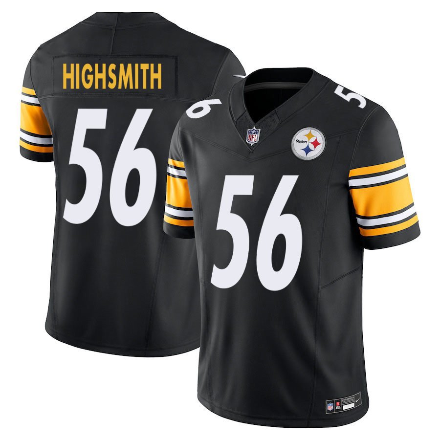 Pittsburgh Steelers #56 Alex Highsmith Black Limited Stitched Jersey