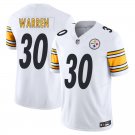 Pittsburgh Steelers #30 Jaylen Warren White Limited Stitched Jersey