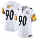 Pittsburgh Steelers #90 T.J. Watt White Limited Stitched Jersey