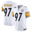 Pittsburgh Steelers #97 Cameron Heyward White Limited Stitched Jersey