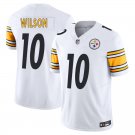 Pittsburgh Steelers #10 Roman Wilson White Limited Stitched Jersey