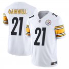 Pittsburgh Steelers #21 Kenneth Gainwell White Limited Stitched Jersey